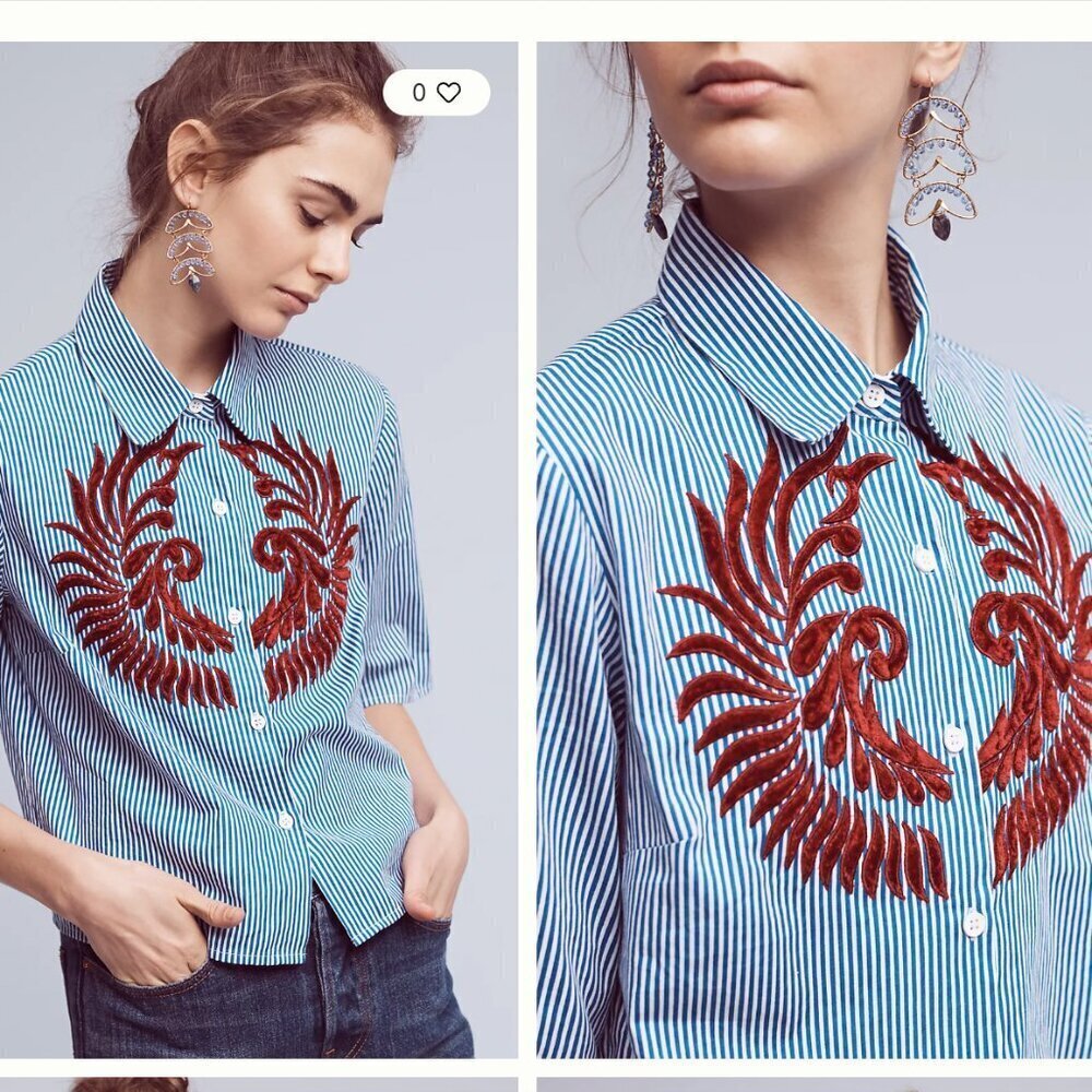 Hemant & Nandita Marne Striped Shirt